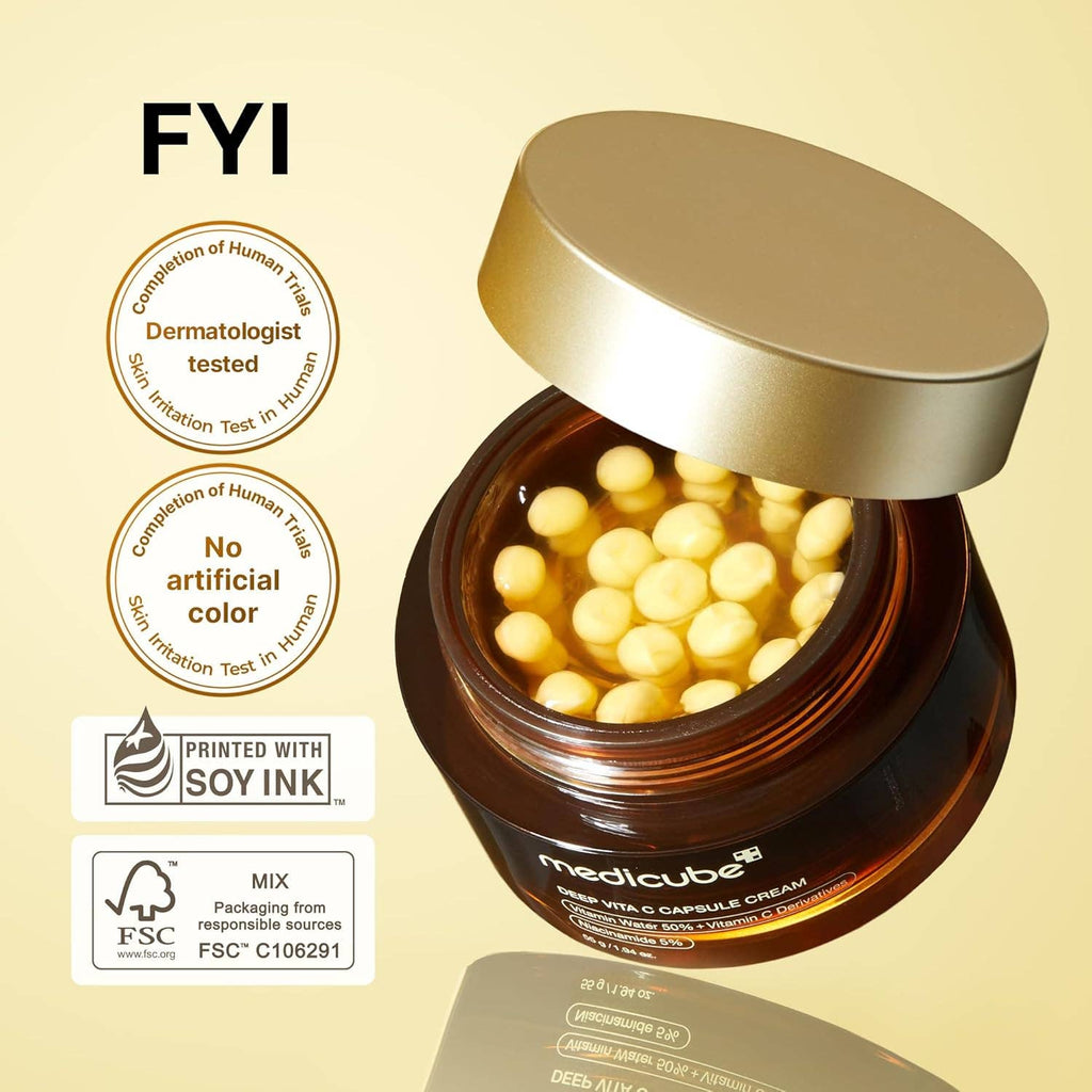 [Medicube] Crème Capsule Deep Vita C, 55G
