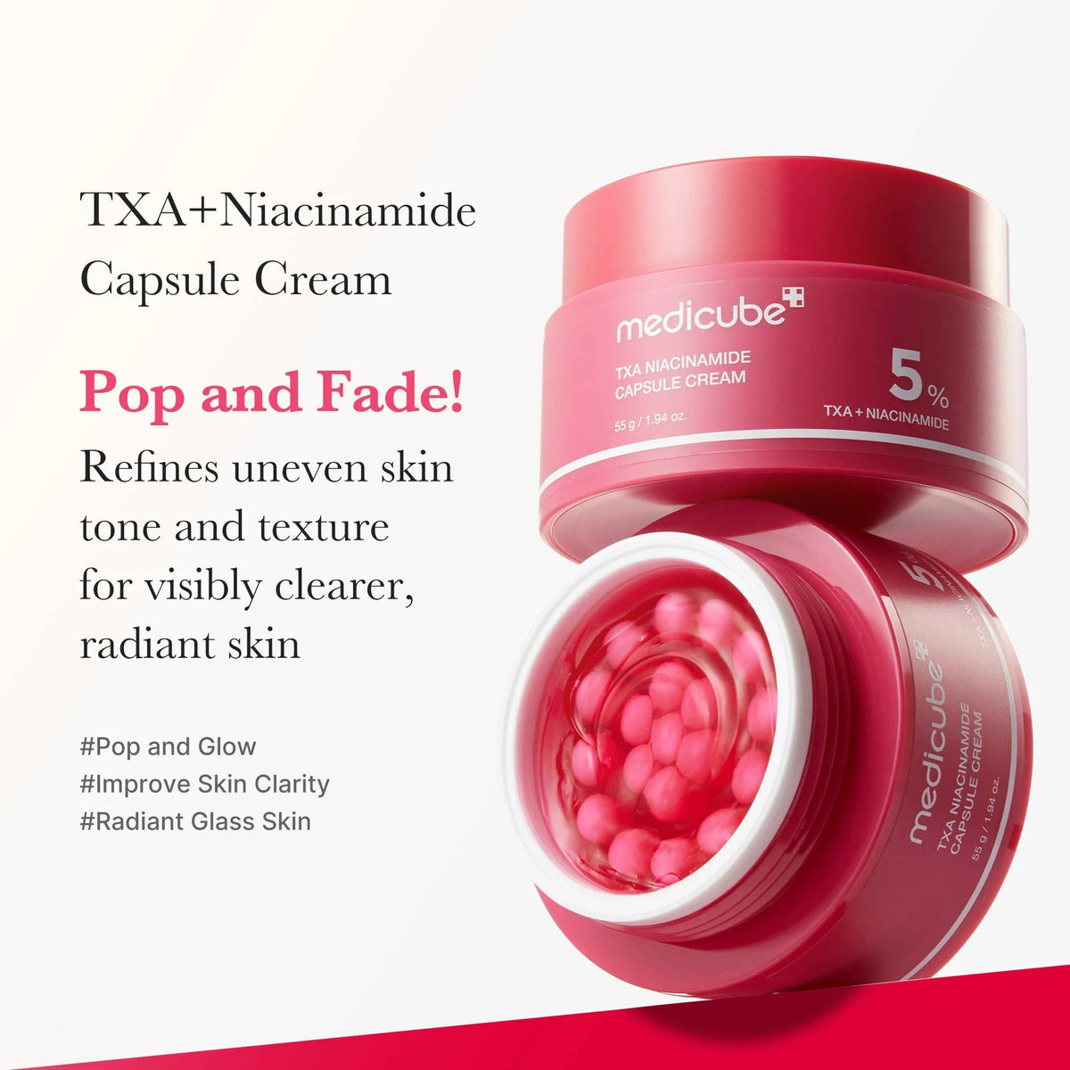 [Medicube] Crème en capsules TXA Niacinamide, 55 g