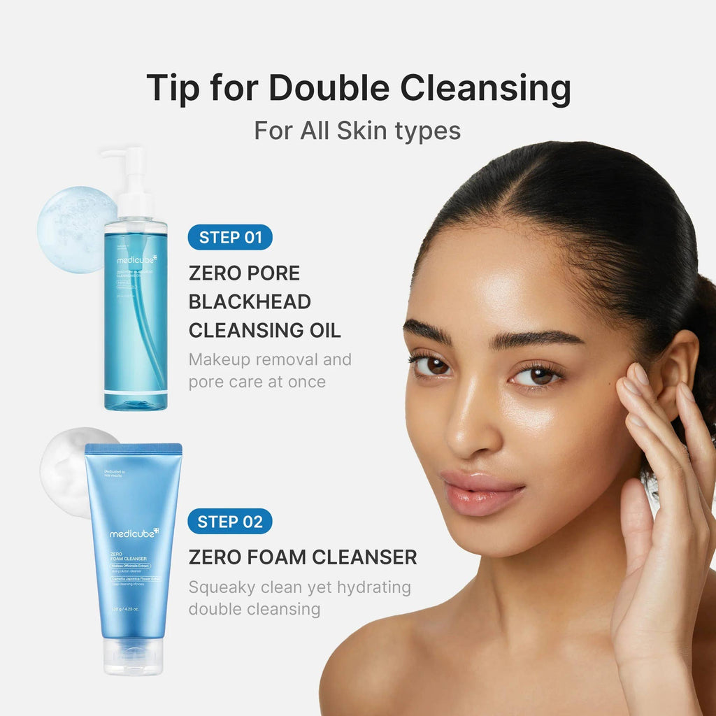 [Medicube] Zero Pore Huile nettoyante profonde anti-points noirs, 205 ml