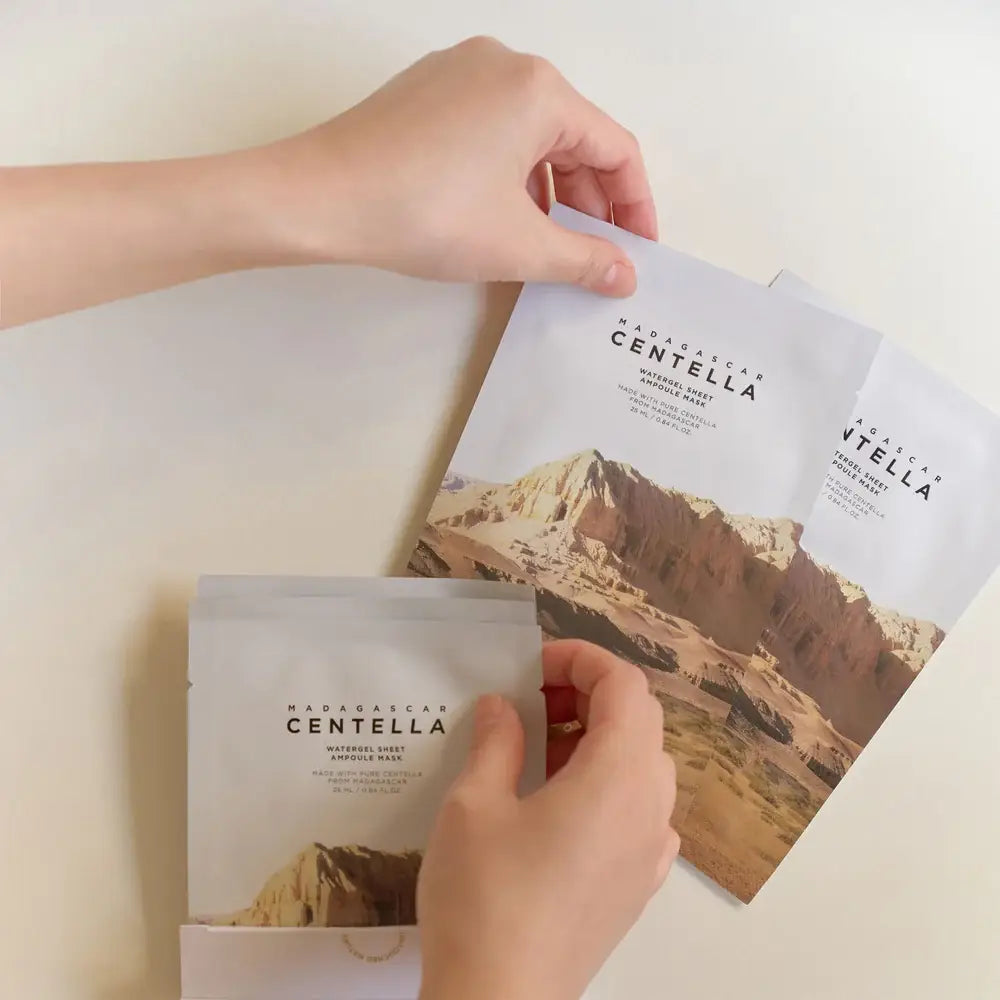 [SKIN1004] Masque Ampoule en Feuille Gelée Madagascar Centella
