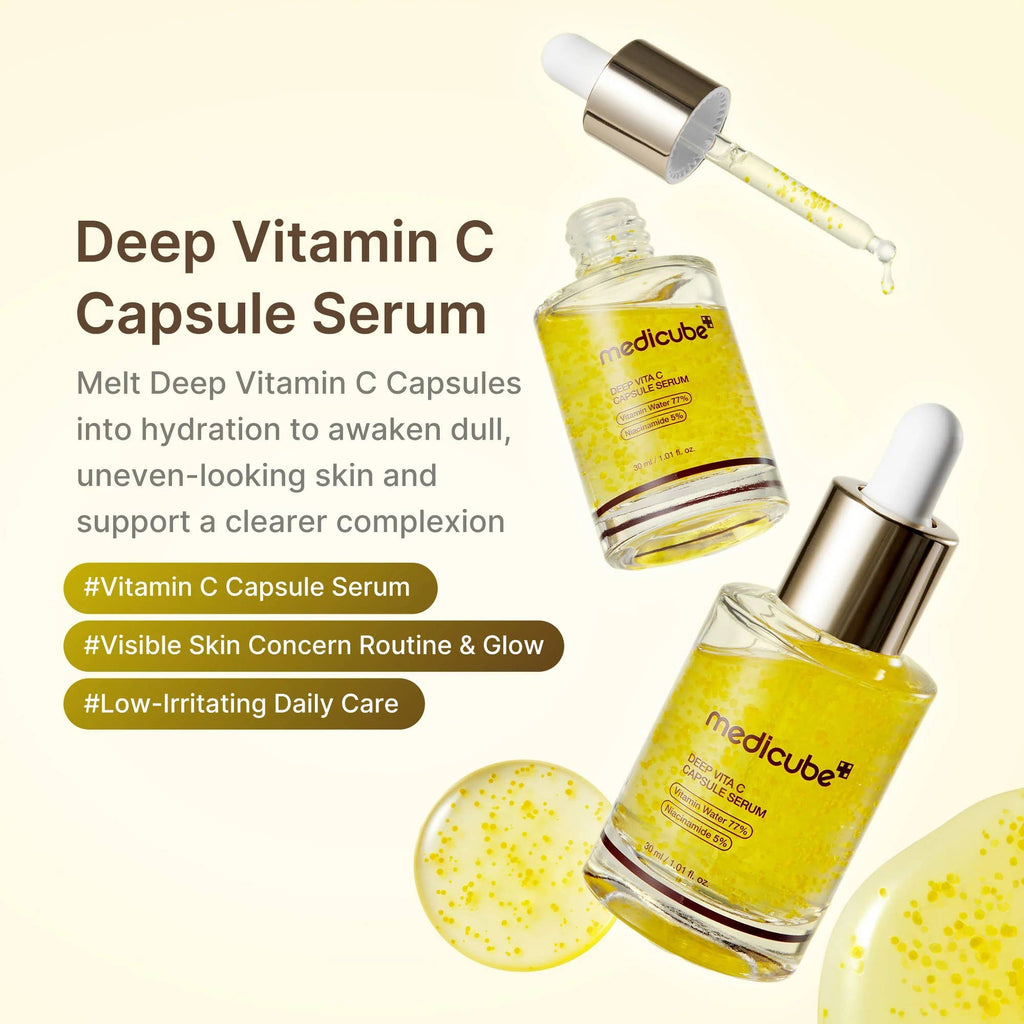 [Medicube] Sérum en capsules à la vitamine C intense