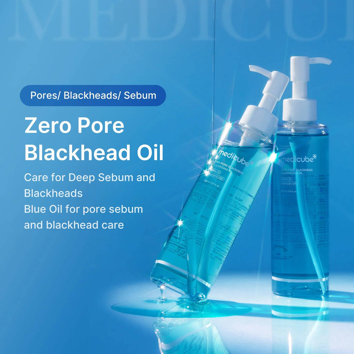 [Medicube] Zero Pore Huile nettoyante profonde anti-points noirs, 205 ml